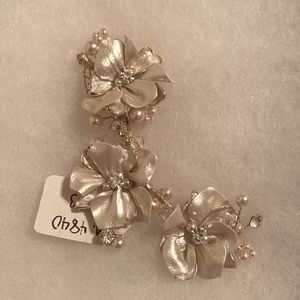 Flower Wedding Bridal Clip